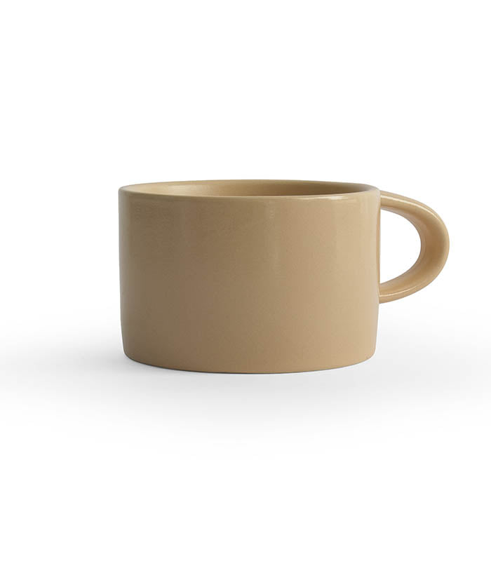 Šalica macaroon mala smeđa