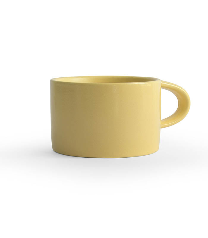 Šalica macaroon mala žuta