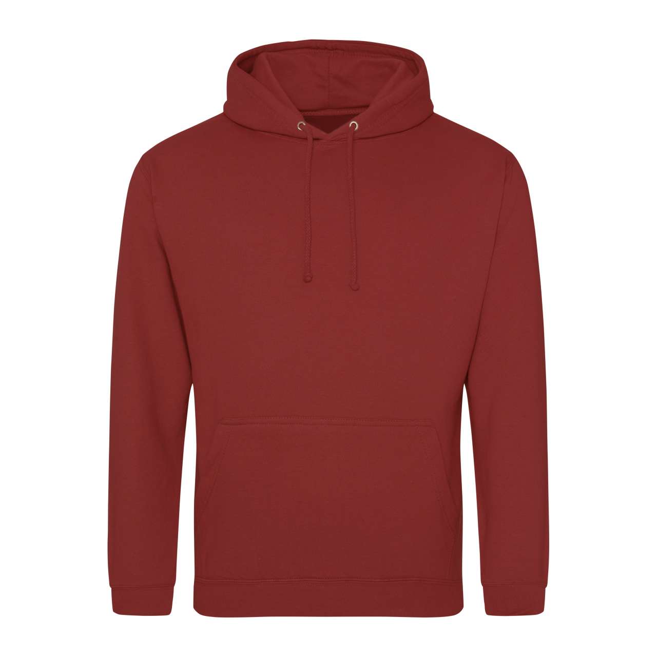 Hoodie unisex Brick red