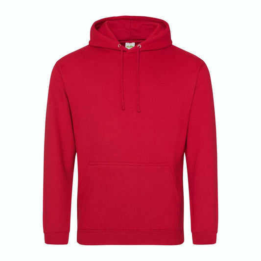 Hoodie unisex Fire red