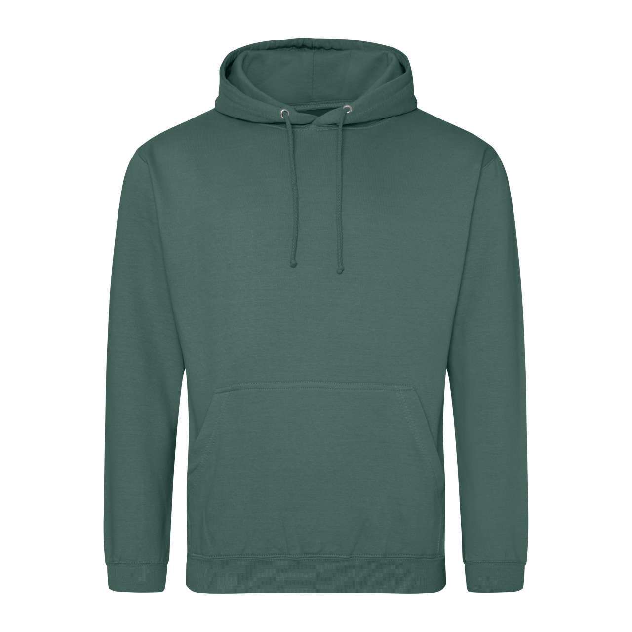 Hoodie unisex Moss green
