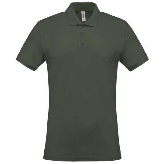 Polo unisex Dark Khaki