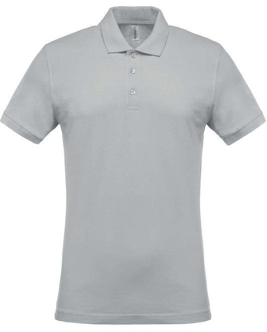 Polo unisex Snow Grey