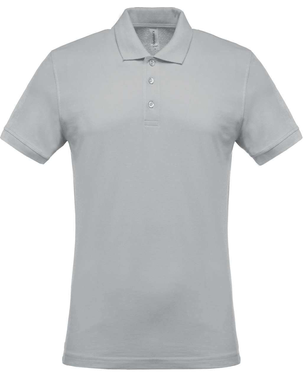 Polo unisex Snow Grey