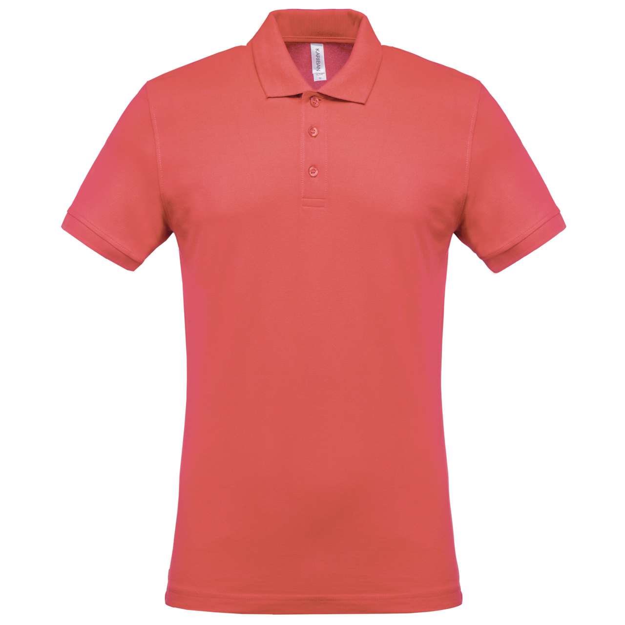 Polo unisex True Coral